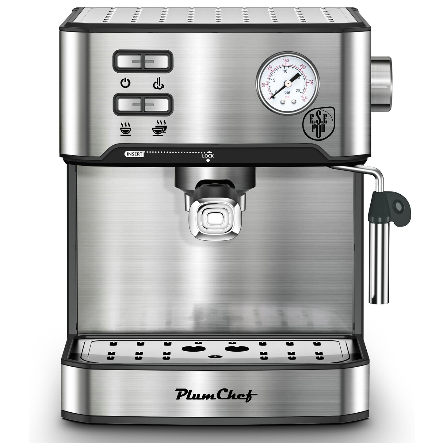 20-Bar Professional Espresso Machine with Milk Frother | Café Experience at Home