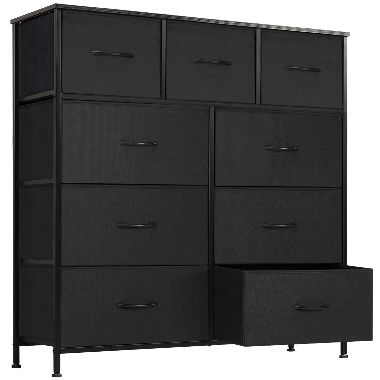Tall Multi-Drawer Fabric Storage Tower | Elegant Home Organizer