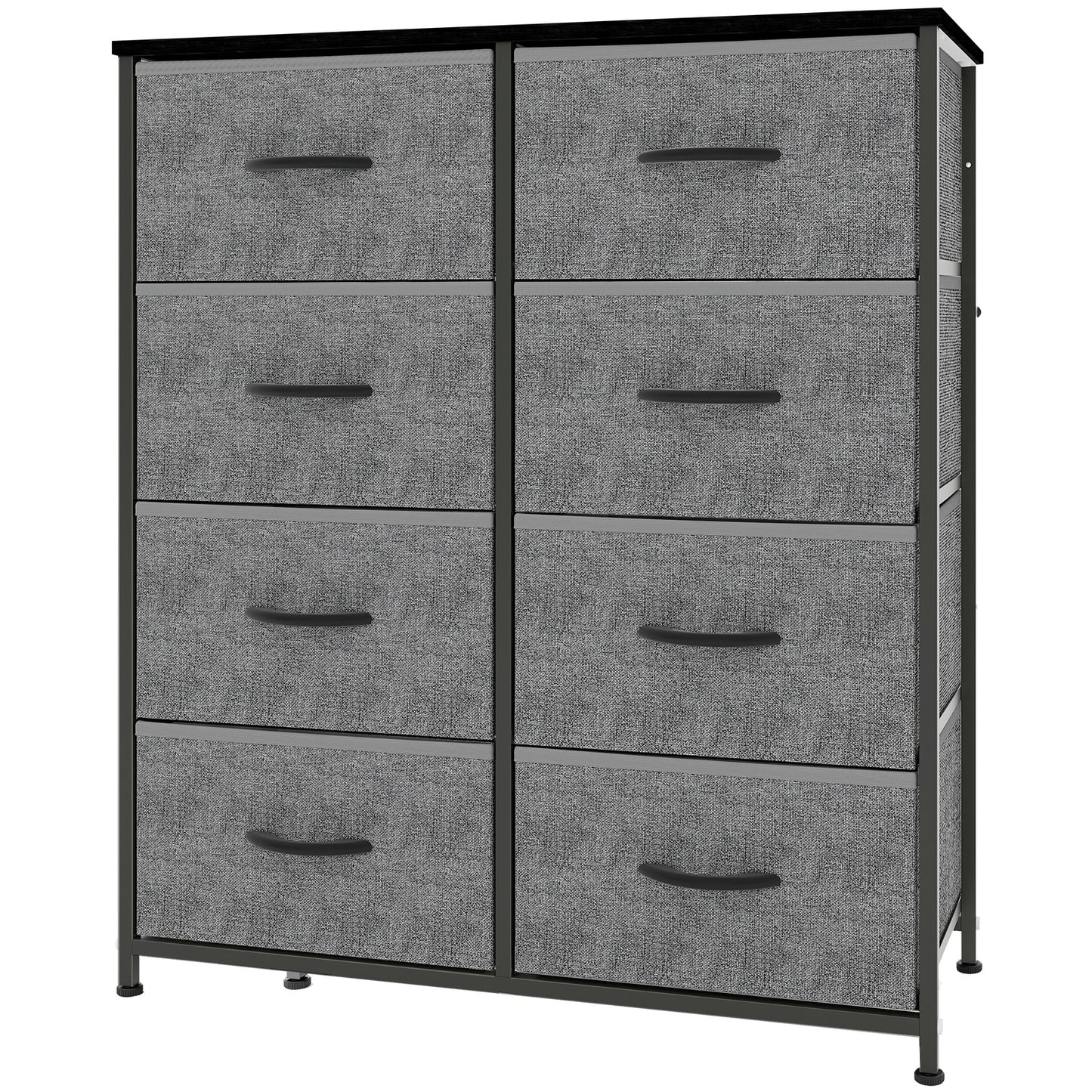 Tall Multi-Drawer Fabric Storage Tower | Elegant Home Organizer