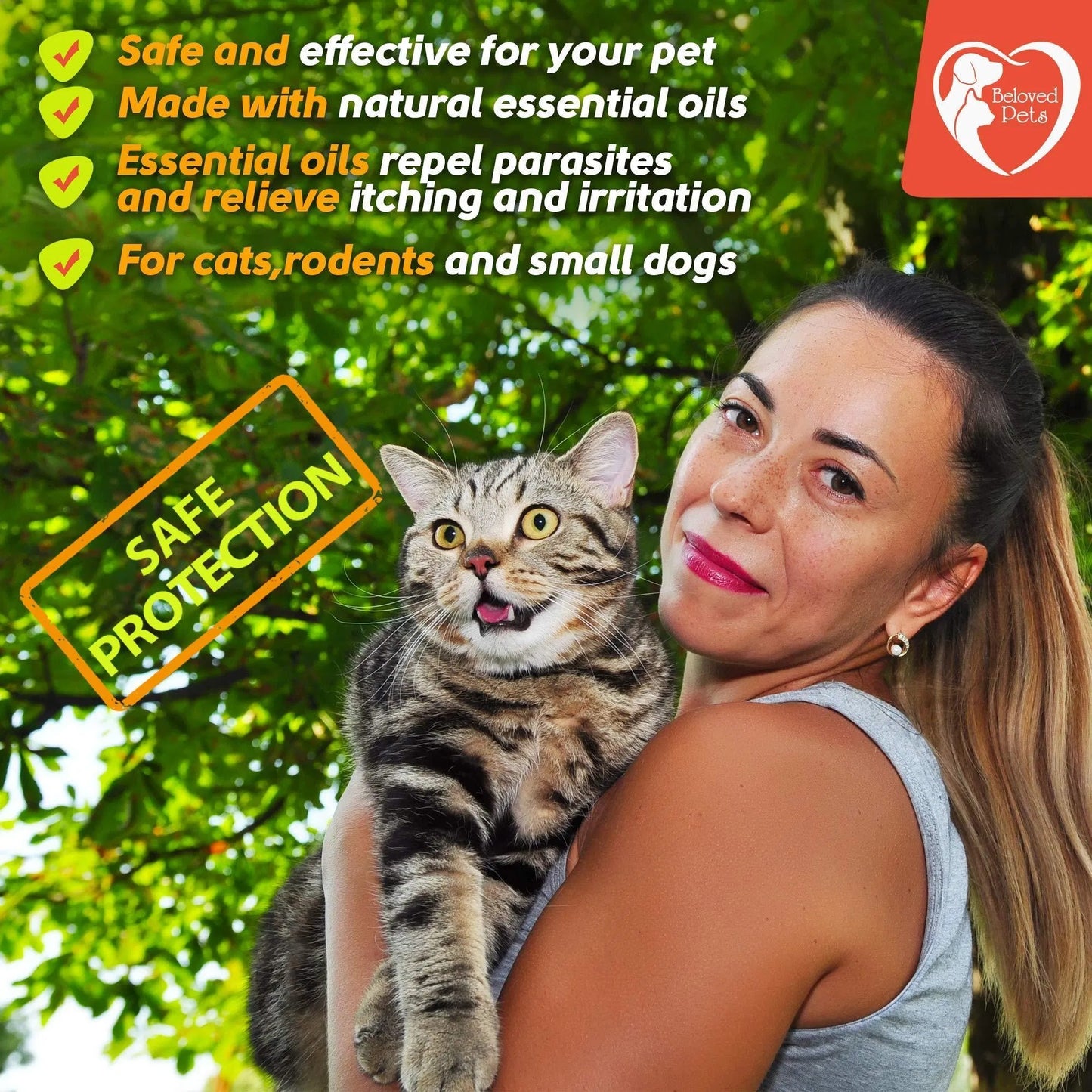 Natural Flea & Tick Prevention Drops for Pets – Safe Pest Control for Dogs, Cats, Rabbits & More