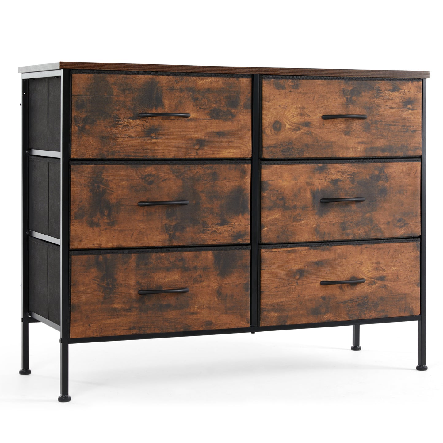 Tall Multi-Drawer Fabric Storage Tower | Elegant Home Organizer