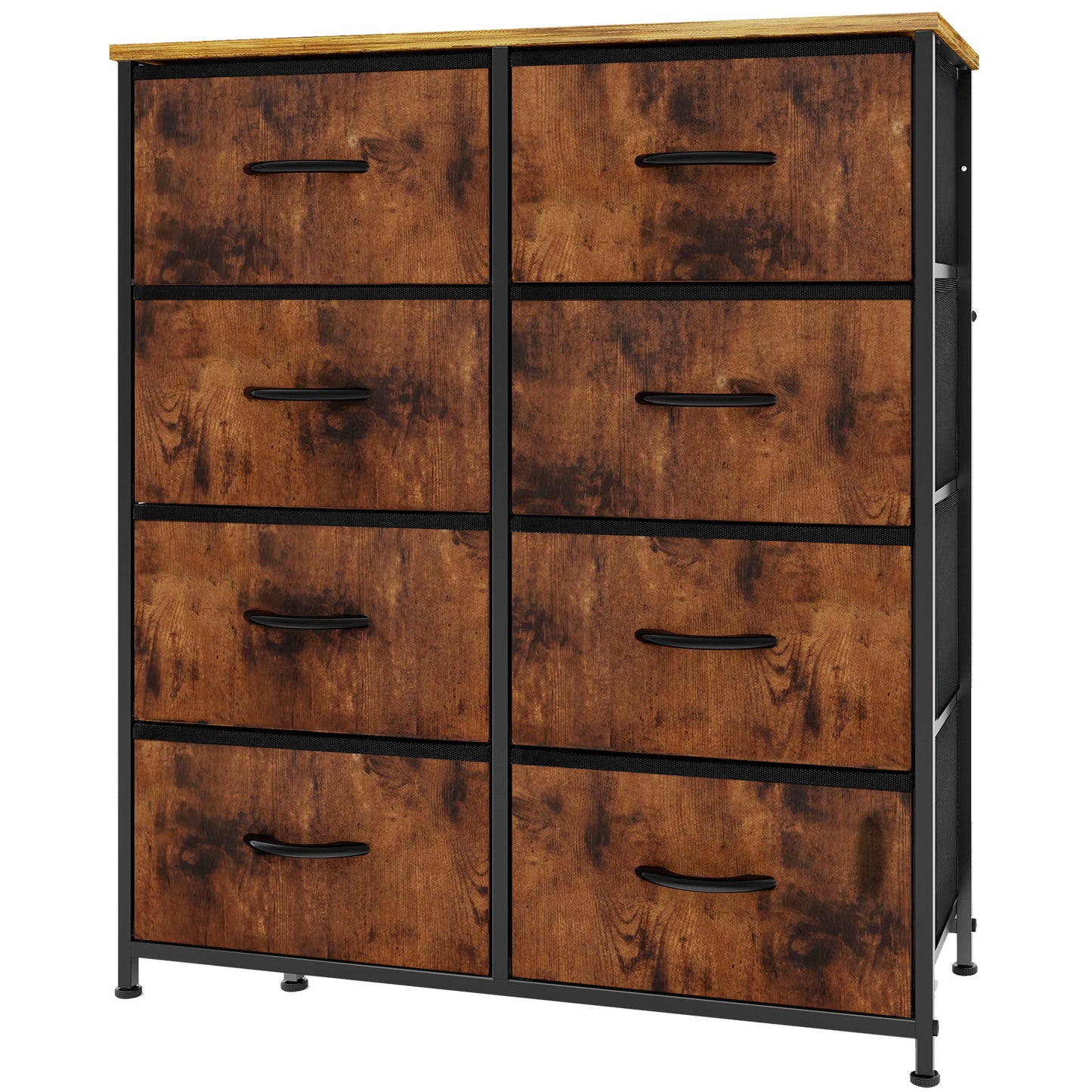 Tall Multi-Drawer Fabric Storage Tower | Elegant Home Organizer
