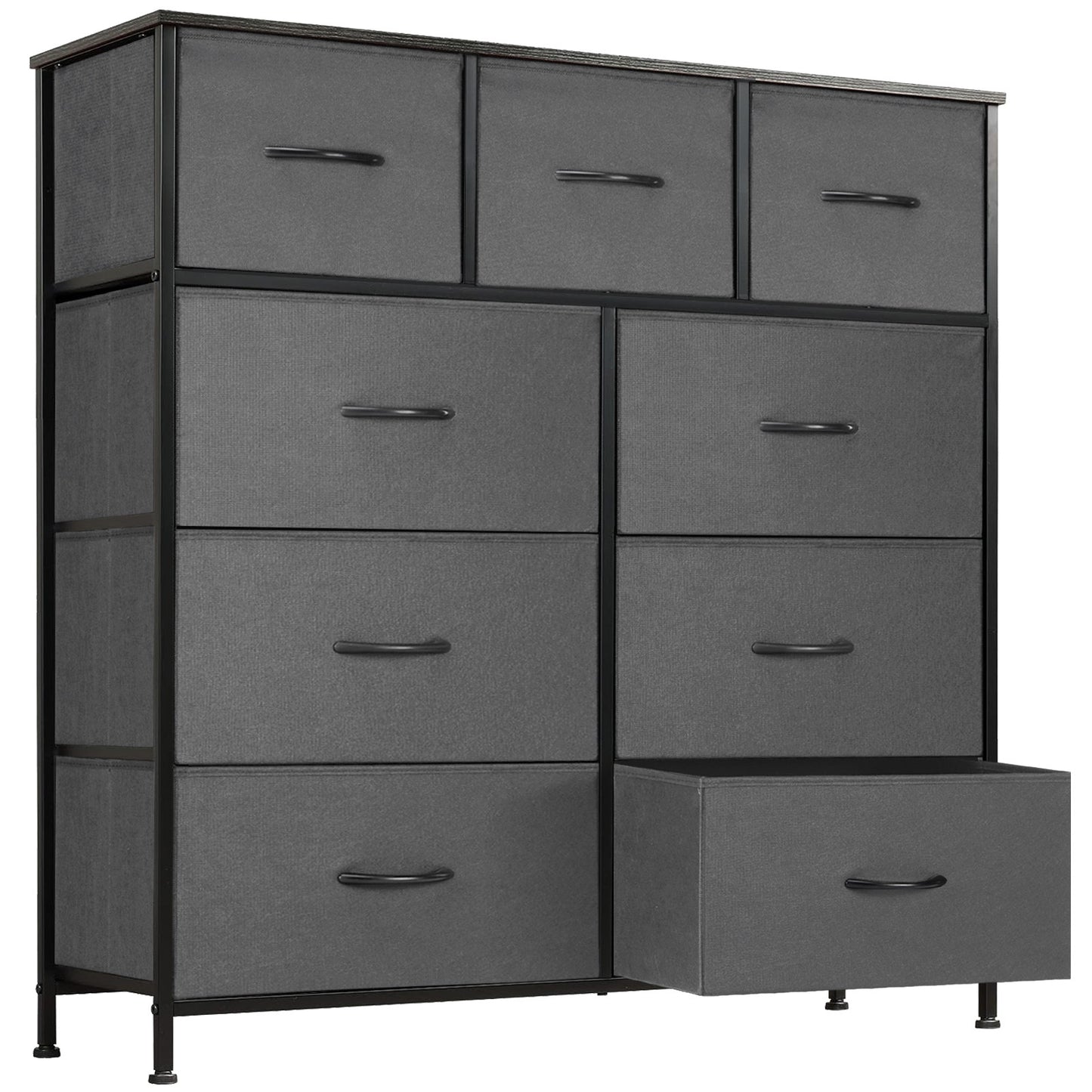 Tall Multi-Drawer Fabric Storage Tower | Elegant Home Organizer