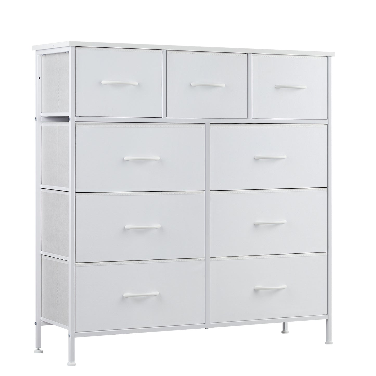 Tall Multi-Drawer Fabric Storage Tower | Elegant Home Organizer